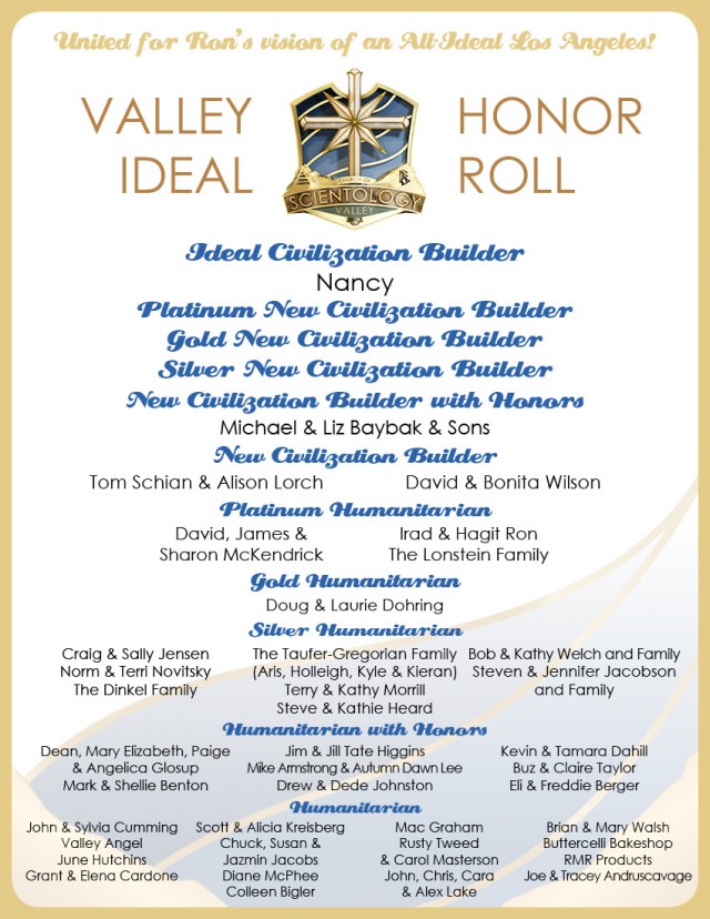 honor roll 2014-10-17