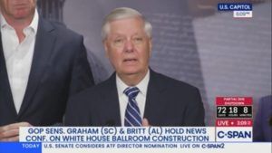 Hooray, patriots, now the ballroom is for national security, and you’re paying for it