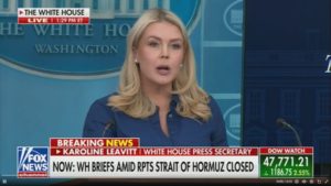 Leavitt: Trump’s vow to level a civilization not an empty threat’