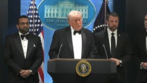 Trump’s takeaway after gunman rushes the WHCA dinner: We need a ballroom