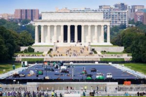 As prices climb, Trump turns DC Ty-D-Bol blue for flushing our problems away