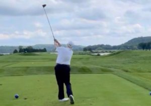 Q patriots are getting Q messages from Trump golf videos, while libturds weep