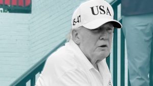 Libturds can whine, but Trump is spending Labor Day weekend at the links